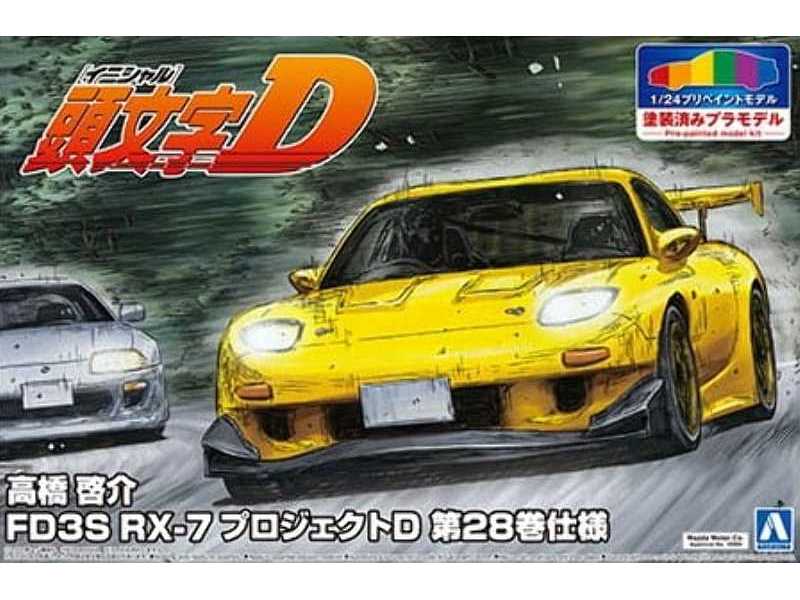 Initial D Fd3s Rx-7 Takahashi Keisuke Project D Vol.28 Ver. (Pre - zdjęcie 1 Initial D Fd3s Rx-7 Takahashi Keisuke Project D Vol.28 Ver. (Pre - zdjęcie 1