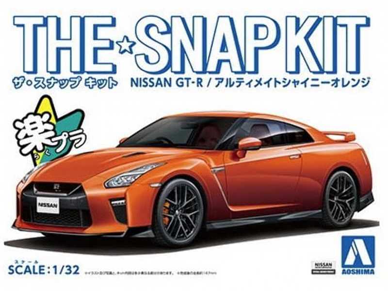 Nissan Gt-r (Orange) - Snap Kit - zdjęcie 1 Nissan Gt-r (Orange) - Snap Kit - zdjęcie 1