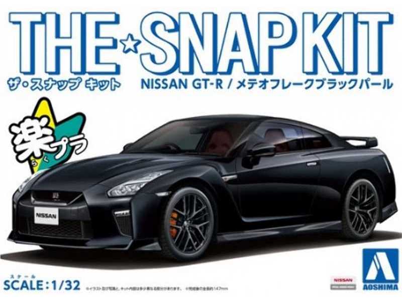 Nissan Gt-r (Meteor Flake Black Pearl) - Snap Kit - zdjęcie 1 Nissan Gt-r (Meteor Flake Black Pearl) - Snap Kit - zdjęcie 1