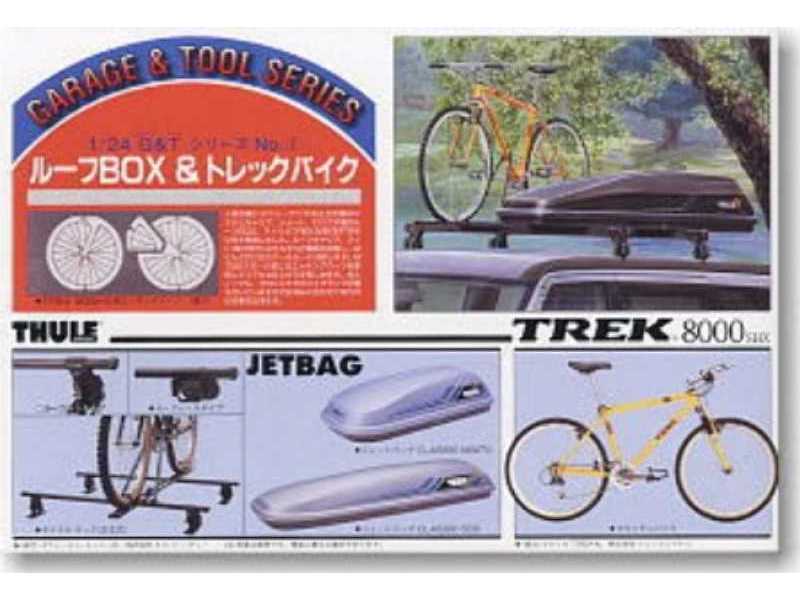 Garage And Tools Series: Roof Rack, Jet Box Trek Mountain Bike - zdjęcie 1 Garage And Tools Series: Roof Rack, Jet Box Trek Mountain Bike - zdjęcie 1