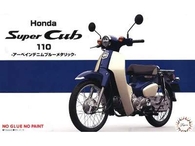 Honda Super Cub 110 (Urbane Denim Blue Metallic) - zdjęcie 1