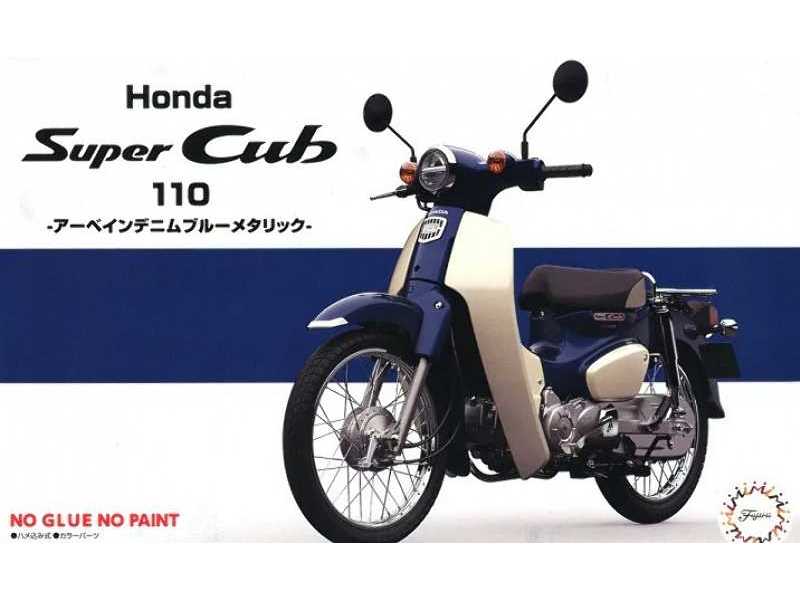 Honda Super Cub 110 (Urbane Denim Blue Metallic) - zdjęcie 1 Honda Super Cub 110 (Urbane Denim Blue Metallic) - zdjęcie 1