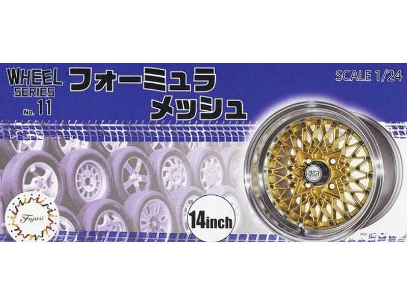 Wheel Series No.11 Formula Mesh 14-inch - zdjęcie 1 Wheel Series No.11 Formula Mesh 14-inch - zdjęcie 1
