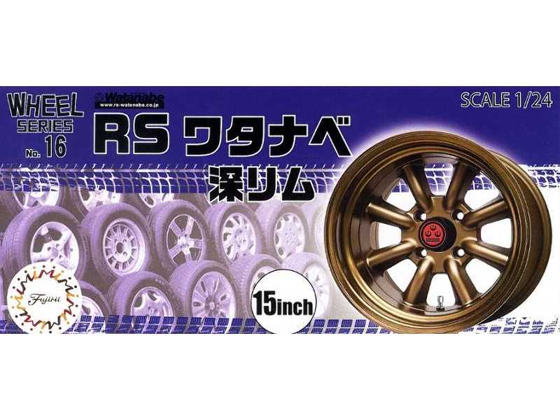 Wheel Series No.16 Rs Watanabe Deep Rim 15-inch - zdjęcie 1 Wheel Series No.16 Rs Watanabe Deep Rim 15-inch - zdjęcie 1
