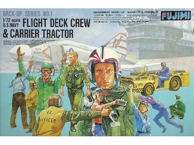 U.S.Navy Flight Deck Crew & Carrier Tractor - zdjęcie 1