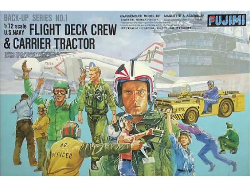 U.S.Navy Flight Deck Crew & Carrier Tractor - zdjęcie 1