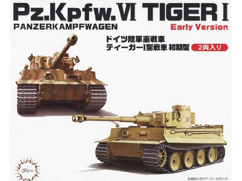 Pz.Kpfw. Vi Tiger I Early Version (Set Of 2) - zdjęcie 1 Pz.Kpfw. Vi Tiger I Early Version (Set Of 2) - zdjęcie 1