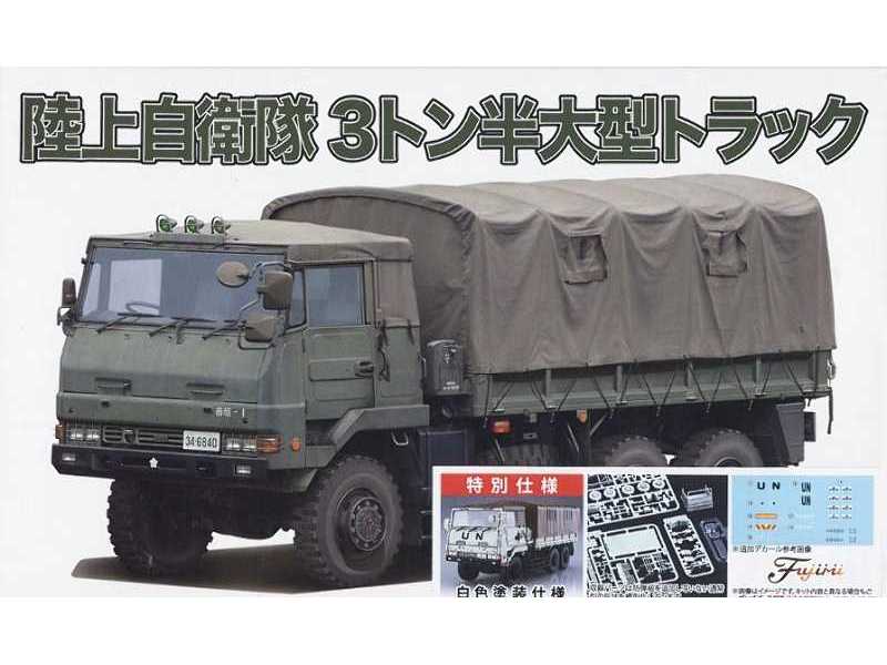 Jgsdf 3 1/2t Big Truck (White Painted Ver.) - zdjęcie 1 Jgsdf 3 1/2t Big Truck (White Painted Ver.) - zdjęcie 1