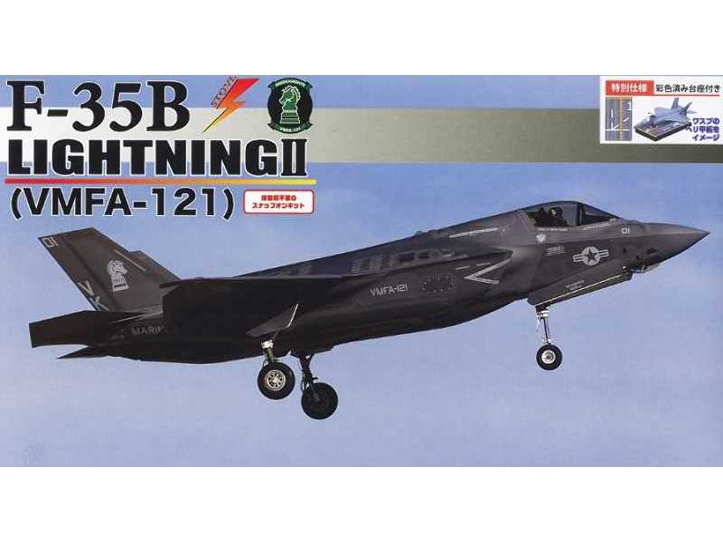 F-35b Lightning Ii (Vmfa-121) Special Edition (W/Painted Pedesta - zdjęcie 1 F-35b Lightning Ii (Vmfa-121) Special Edition (W/Painted Pedesta - zdjęcie 1