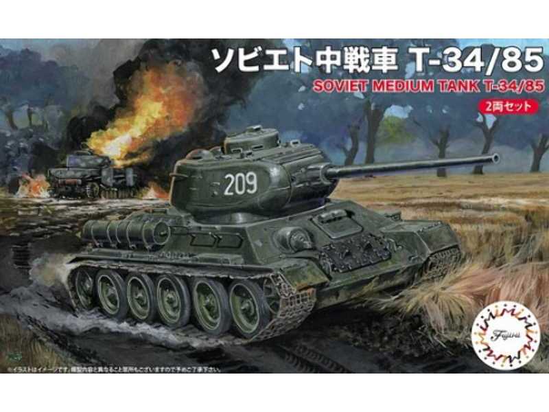 Soviet Medium Tank T-34/85 (Set Of 2) - zdjęcie 1