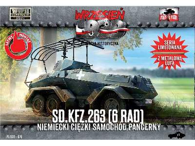 Niemiecki samochód pancerny Sd.Kfz. 263 6 Rad - zdjęcie 1