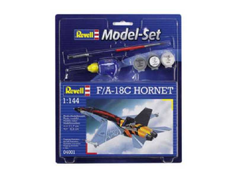 Model Set F/A-18C Hornet - zestaw podarunkowy - zdjęcie 1 Model Set F/A-18C Hornet - zestaw podarunkowy - zdjęcie 1