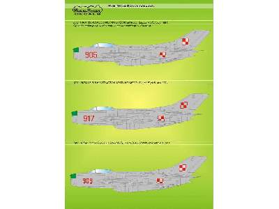 Mig-19 In Polish Service Masks - zdjęcie 3
