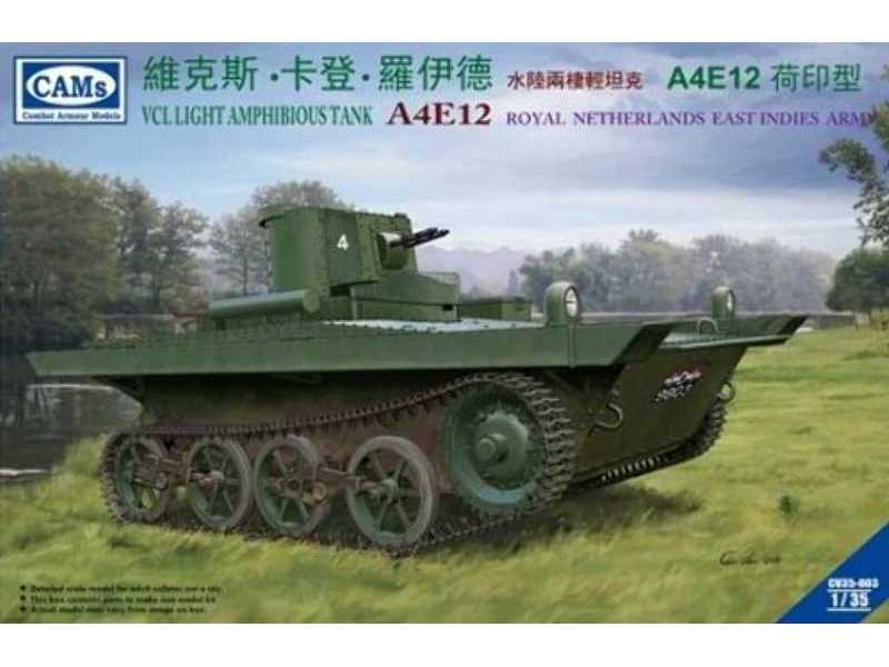 VCL Light Amphibious Tank Tank A4E12 - zdjęcie 1 VCL Light Amphibious Tank Tank A4E12 - zdjęcie 1