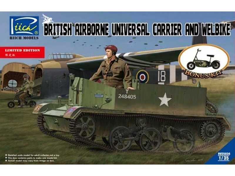 British Airborne Universal Carrier And Welbike - zdjęcie 1