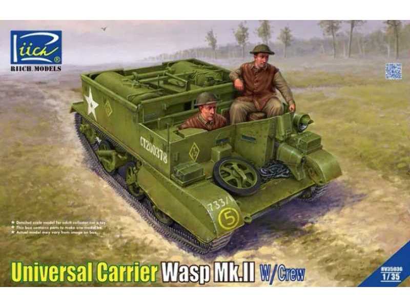 Universal Carrier Wasp Mk.II With Crew - zdjęcie 1 Universal Carrier Wasp Mk.II With Crew - zdjęcie 1