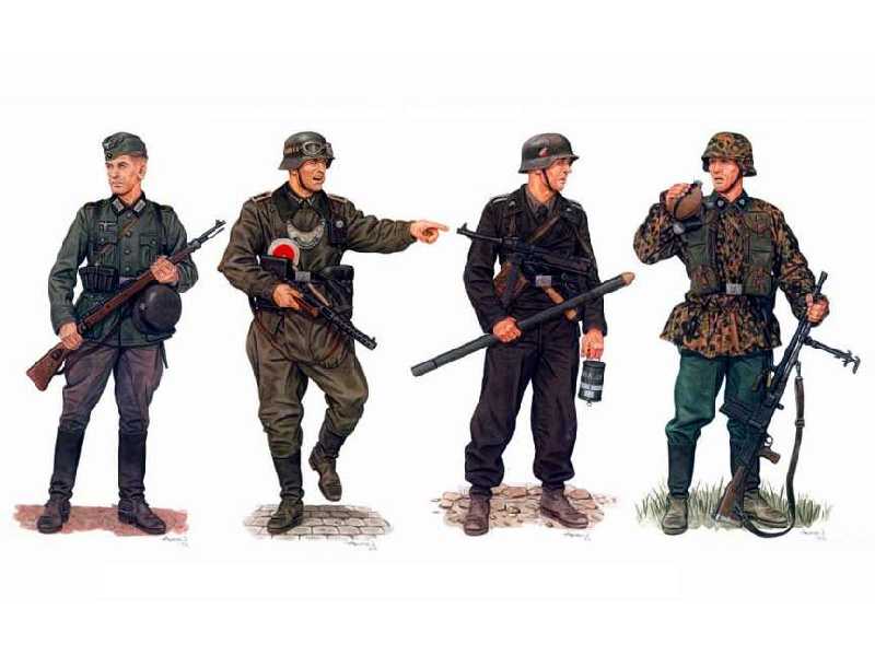Figurki March to the West - Western Front 1940 - Gen 2 Gear - zdjęcie 1