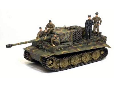 Tiger I Late Production w/Zimmerit + Tiger Tank Crew - zdjęcie 1