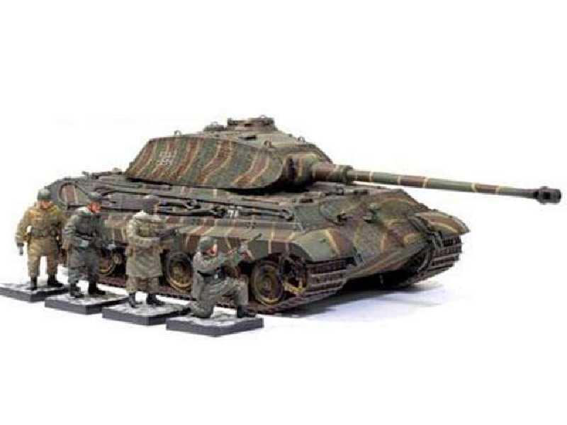 Sd.Kfz.182 Kingstiger Porsche Turret w/Panzergrenadiers - zdjęcie 1 Sd.Kfz.182 Kingstiger Porsche Turret w/Panzergrenadiers - zdjęcie 1
