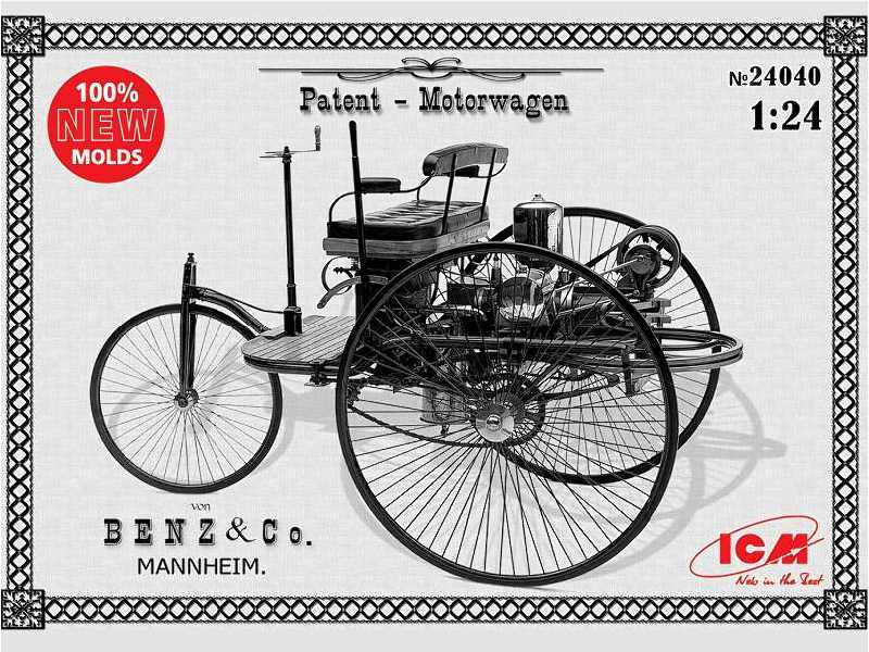 Benz Patent-Motorwagen 1886 - zdjęcie 1 Benz Patent-Motorwagen 1886 - zdjęcie 1