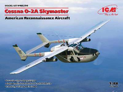 Cessna O-2A Skymaster - amerykański samolot zwiadowczy - zdjęcie 1