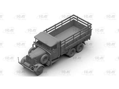 3-osiowe ciężarówki Wehrmachtu Henschel 33D1 Krupp L3H163 LG3000 - zdjęcie 11