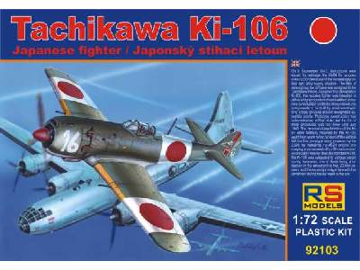 Tachikawa Ki-106 myśliwiec japoński - zdjęcie 1