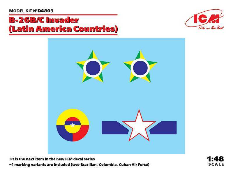 B-26B/C Invader (Latin America Countries) - zdjęcie 1 B-26B/C Invader (Latin America Countries) - zdjęcie 1
