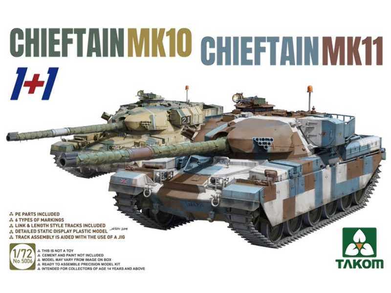 Chieftain MK 10 & Chieftain MK 11 - zdjęcie 1 Chieftain MK 10 & Chieftain MK 11 - zdjęcie 1