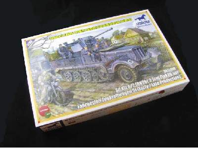 Sd.kfz 6/2 5t 3.7cm Flak36 half-track (BN9) Early/Late Prod. - zdjęcie 2