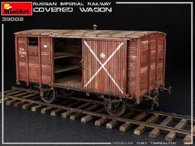 Russian Imperial Railway Covered Wagon - zdjęcie 21