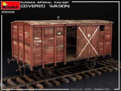 Russian Imperial Railway Covered Wagon - zdjęcie 22