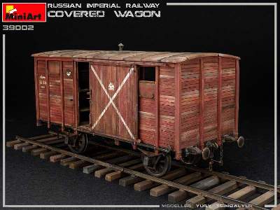 Russian Imperial Railway Covered Wagon - zdjęcie 23
