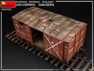 Russian Imperial Railway Covered Wagon - zdjęcie 30