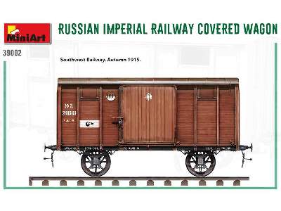 Russian Imperial Railway Covered Wagon - zdjęcie 37