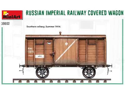 Russian Imperial Railway Covered Wagon - zdjęcie 38