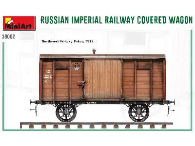 Russian Imperial Railway Covered Wagon - zdjęcie 39