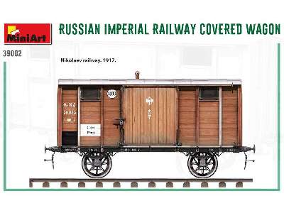 Russian Imperial Railway Covered Wagon - zdjęcie 42