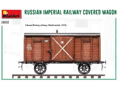 Russian Imperial Railway Covered Wagon - zdjęcie 44