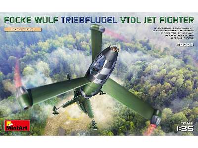Focke Wulf Triebflugel Vtol samolot odrzutowy pionowego startu - zdjęcie 1