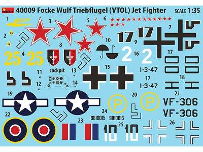 Focke Wulf Triebflugel Vtol samolot odrzutowy pionowego startu - zdjęcie 4