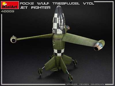 Focke Wulf Triebflugel Vtol samolot odrzutowy pionowego startu - zdjęcie 19