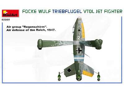 Focke Wulf Triebflugel Vtol samolot odrzutowy pionowego startu - zdjęcie 20
