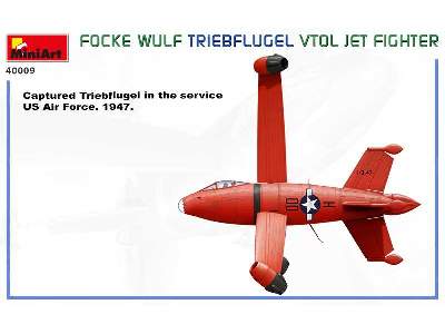 Focke Wulf Triebflugel Vtol samolot odrzutowy pionowego startu - zdjęcie 23