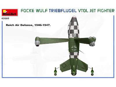 Focke Wulf Triebflugel Vtol samolot odrzutowy pionowego startu - zdjęcie 24