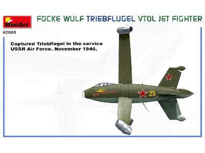 Focke Wulf Triebflugel Vtol samolot odrzutowy pionowego startu - zdjęcie 25