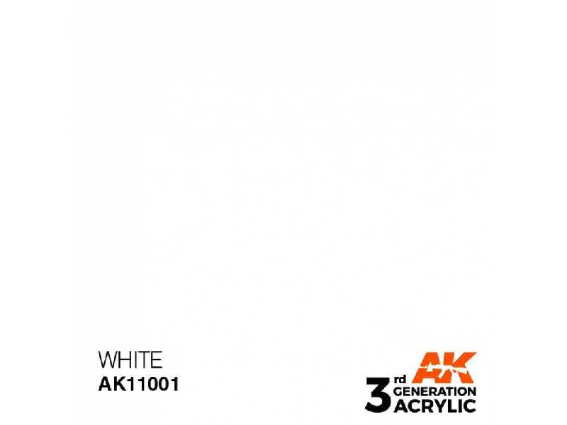 AK 11001 White - zdjęcie 1