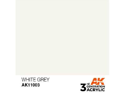 AK 11003 White Grey - zdjęcie 1