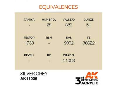 AK 11006 Silver Grey - zdjęcie 2