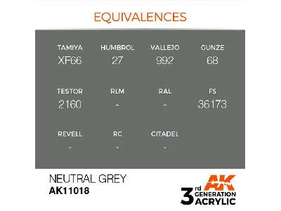 AK 11018 Neutral Grey - zdjęcie 2
